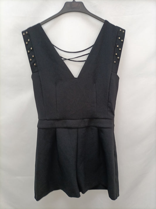 ZARA. Mono negro tablas t.M