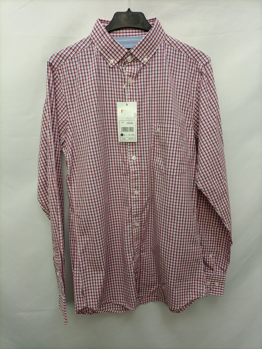 AMICHI. Camisa cuadros rosas