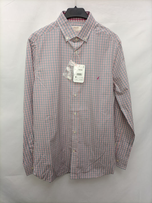 AMICHI. Camisa cuadros gris