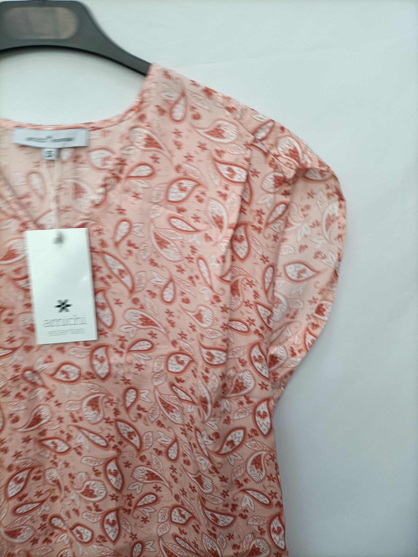 AMICHI.Blusa rosa amebas