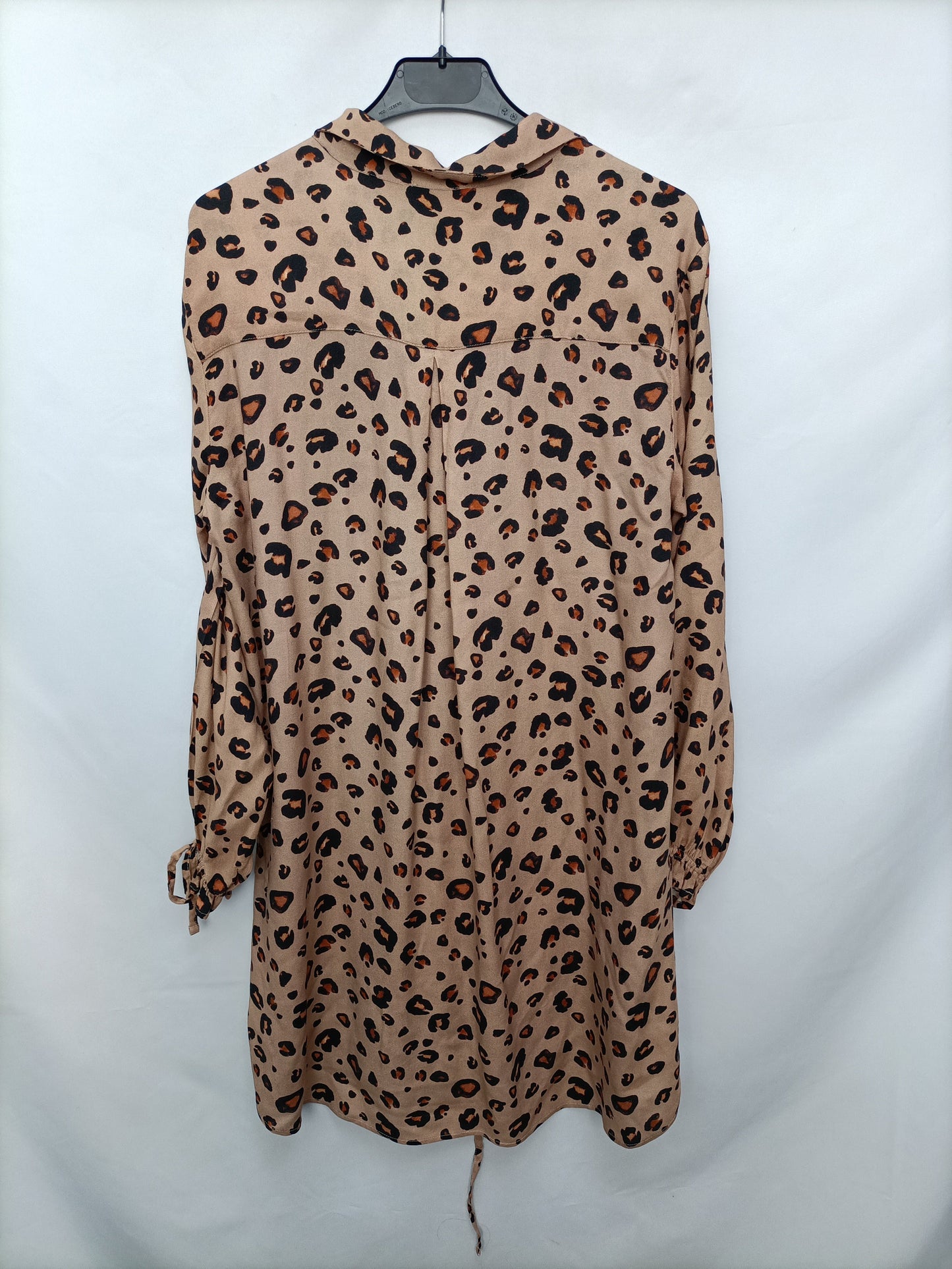 BROWNIE. Vestido camisero anima print T.xs/s