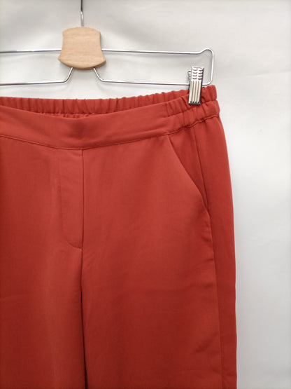 MANGO. Pantalón palazzo tejaT.34