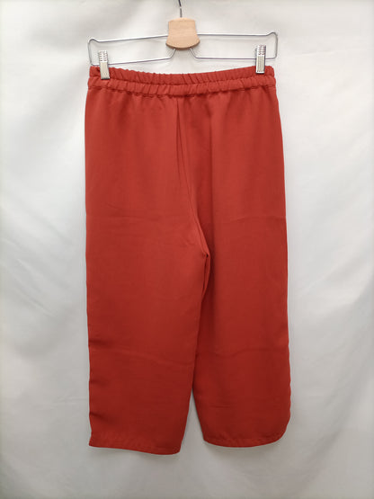 MANGO. Pantalón palazzo tejaT.34