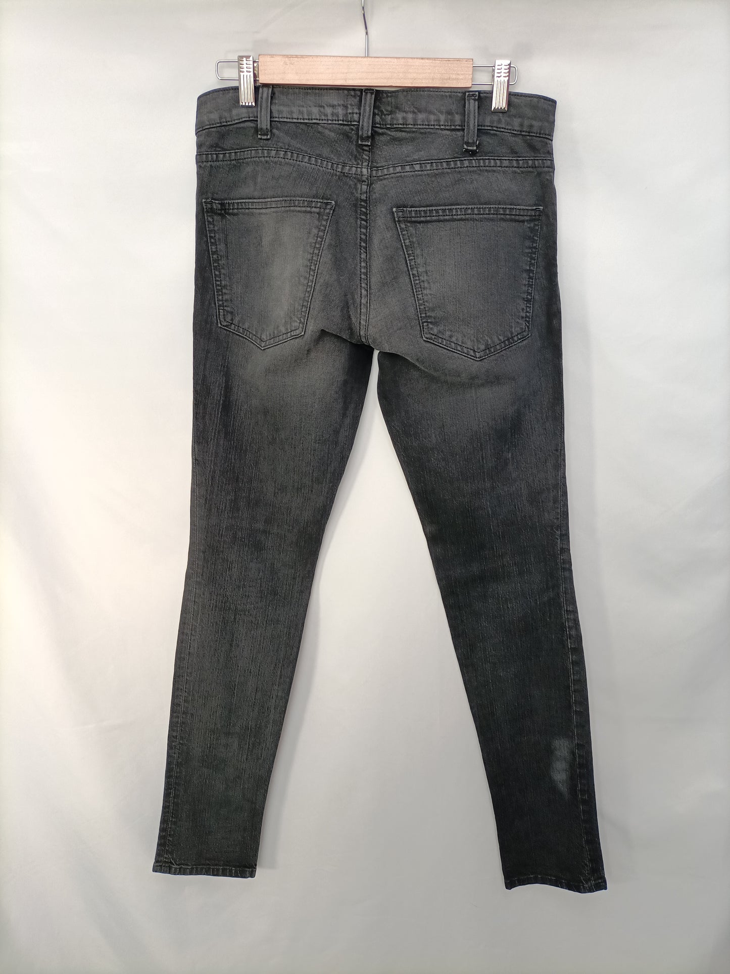 CURRENT ELLIOT. Pantalón negro tachuelas T.40