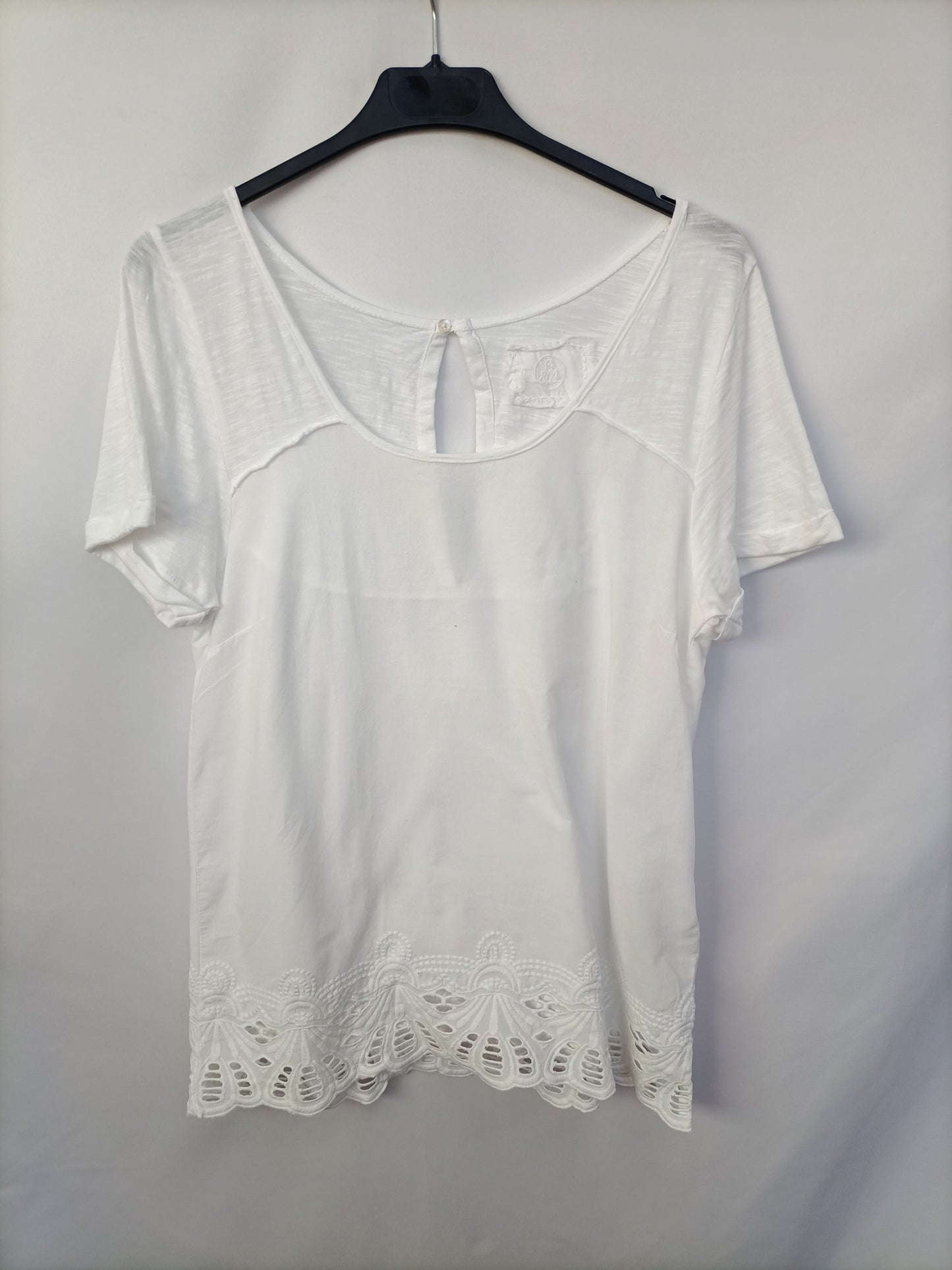 C&A. Top doble textura T.s