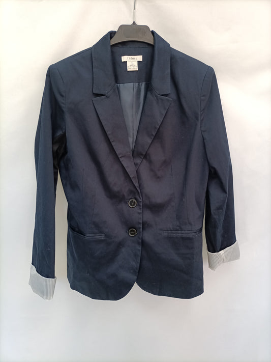 SFERA. Blazer azul marino T,l