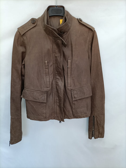 ETRO. Chaqueta marrón T.40 (vintage)