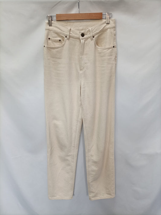 AMERICAN VINTAGE.Pantalón recto beige  T.25(36)