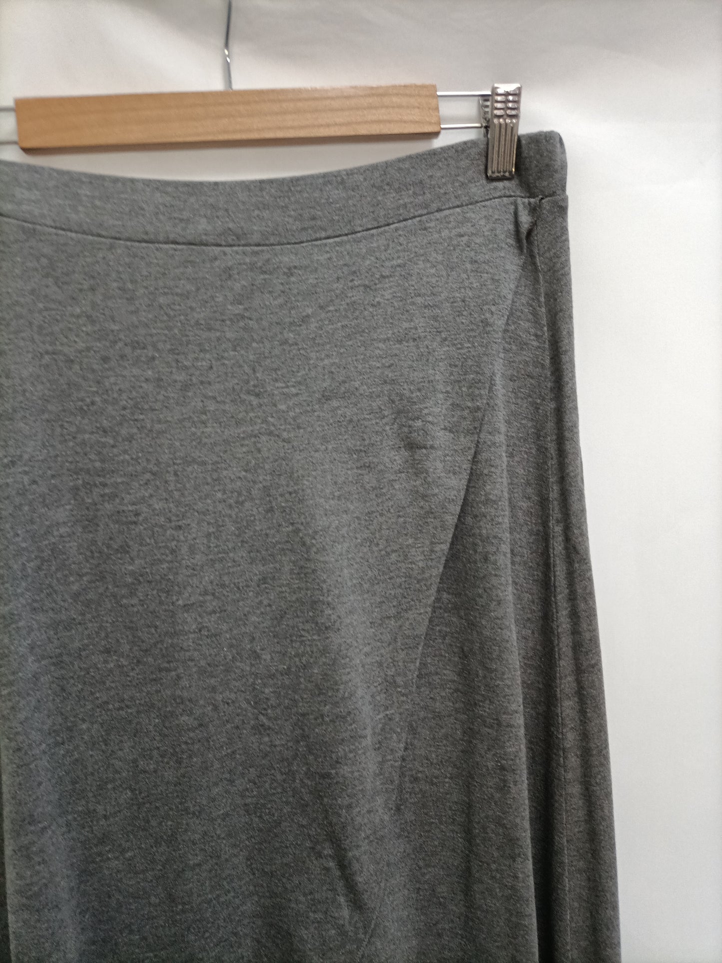 SUTHERN COTTON. Falda larga gris T.m