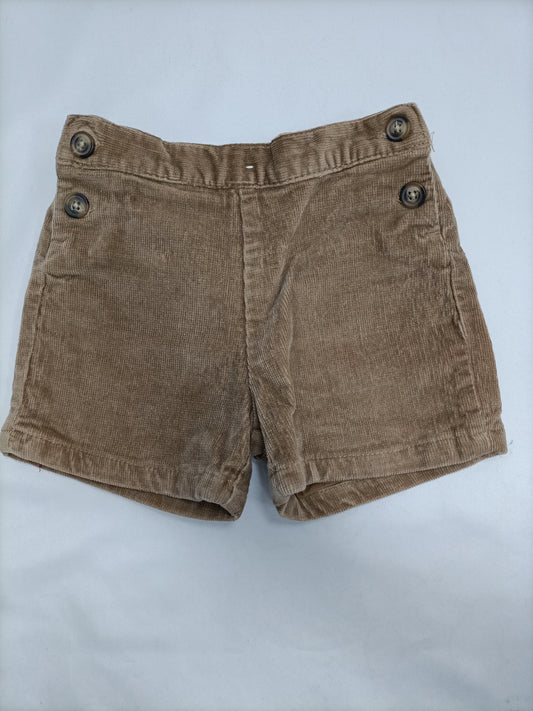 TEX. Pantalón corto de pana T.18M