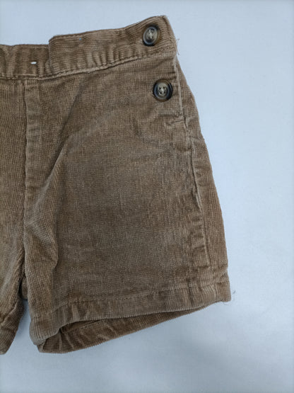 TEX. Pantalón corto de pana T.18M