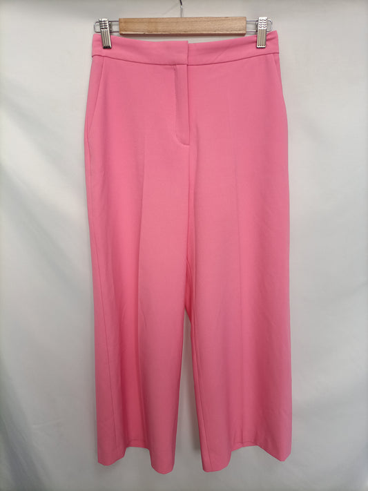 ZARA.Pantalones rosas T.xs