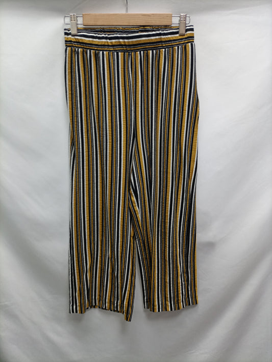 SPRINGFIELD. Pantalón culotte rayas T.m