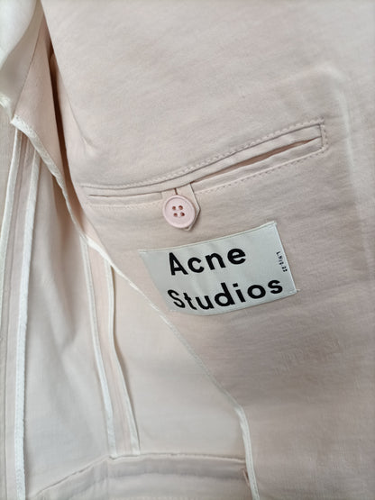 ACNE STUDIO. Blazer rosa palo  T.u(s)