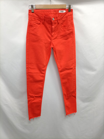 REIKO. Pantalón denim naranja  T.26(34)