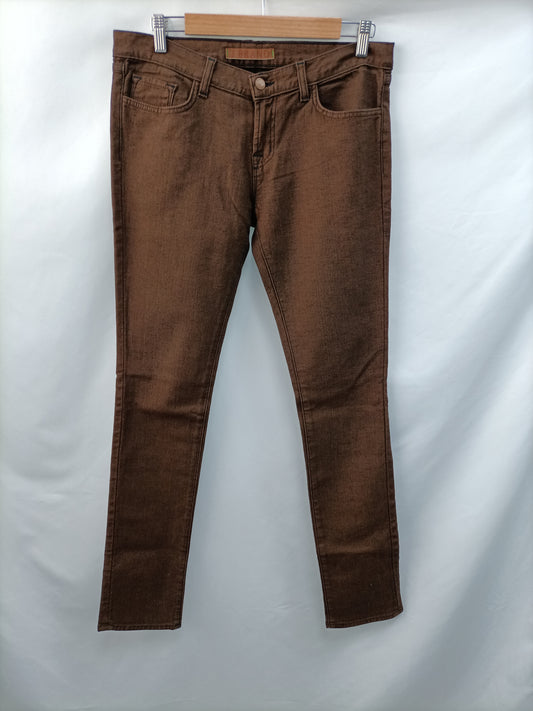 J.BRAND. Pantalón denim marrón T.30 (42)