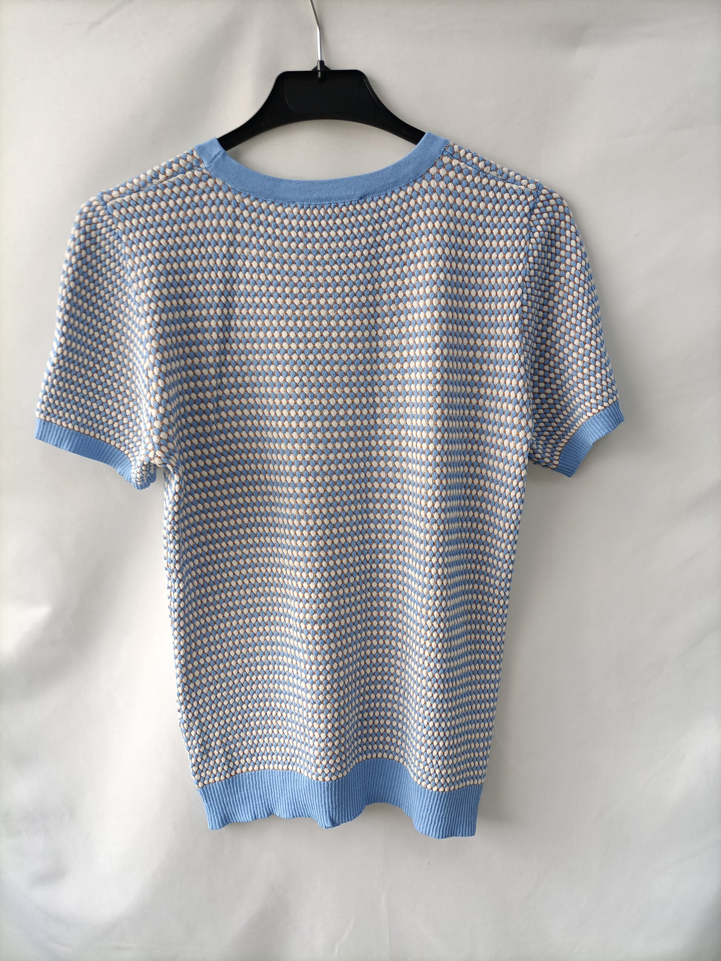 ZARA. Top punto retro T.l