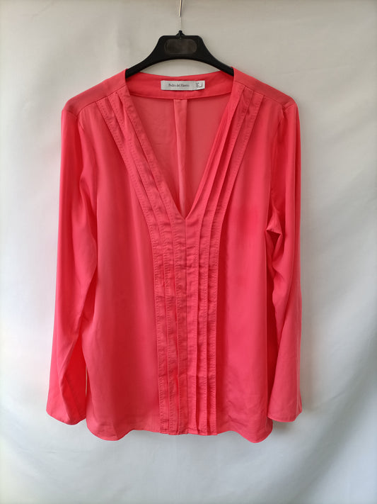 PEDRO DEL HIERRO. Blusa rosa