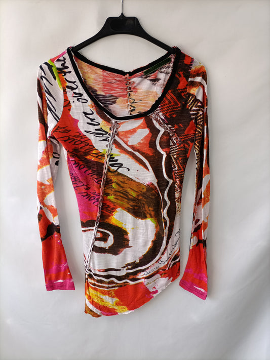 DESIGUAL. Camiseta estampado T.u(s)