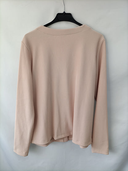 BIMANI. Top/chaqueta beige T.xl