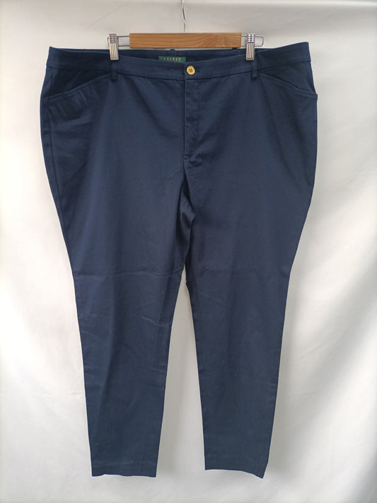 RALPH LAUREN. Pantalones pinza