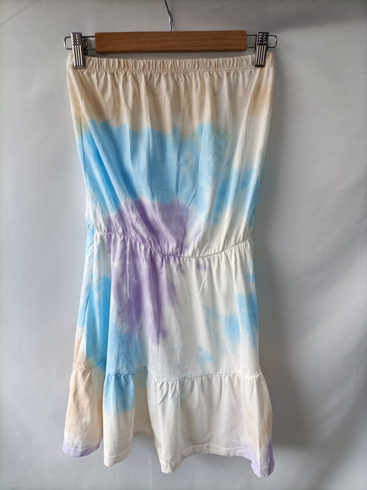 LOVELY BOHO. Vestido corto tie dye T.u(s)