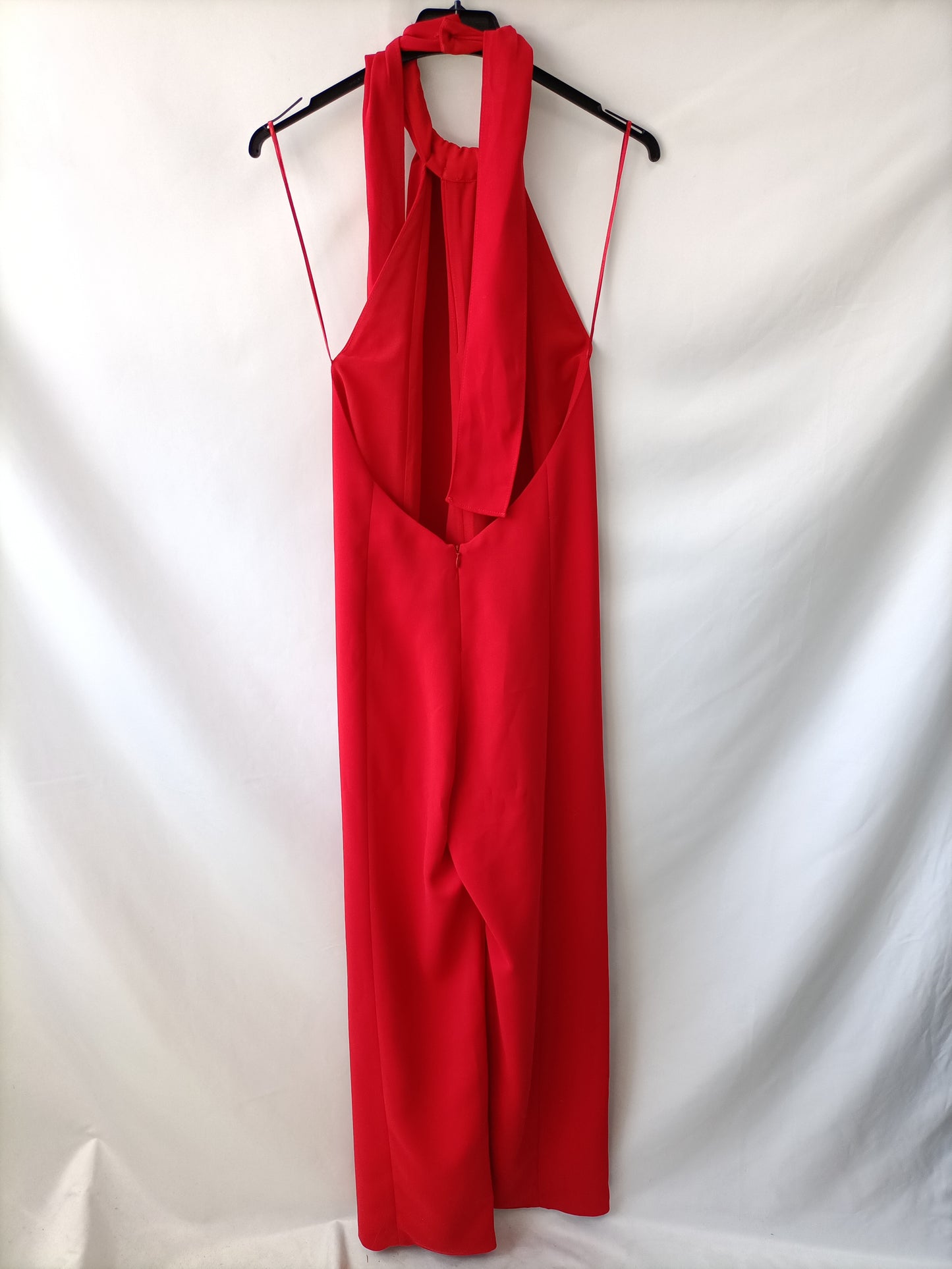 ZARA. Mono largo rojo T.xs