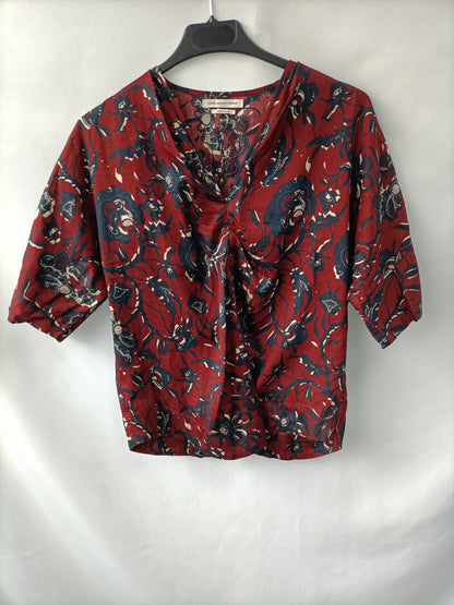 ISABEL MARANT. Blusa flores T.36