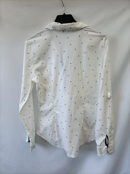 ZARA. Camisa anclas T.m