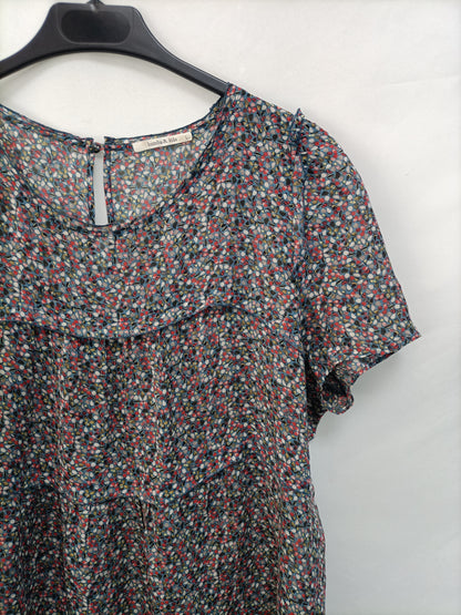 BIMBA Y LOLA. Blusa estampada T.L