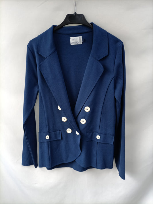 ESCALES. Blazer azul cruzada T.l