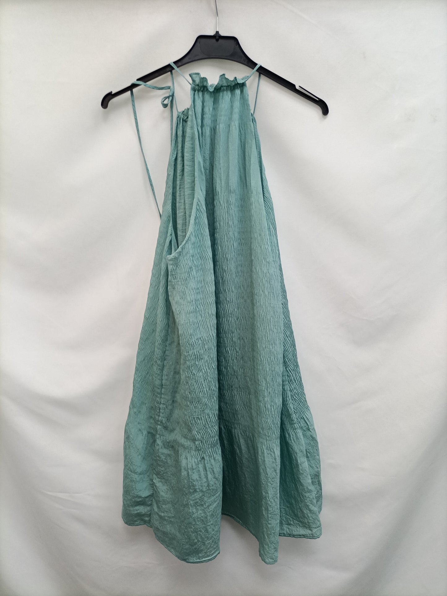 OTRAS. Vestido verde agua T.u(m)