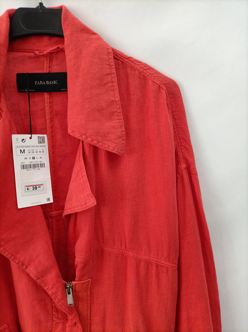 ZARA. Falda roja básica T.m – Hibuy market