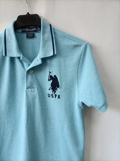 POLO ASSN. Polo clásico turquesa T. 10-12