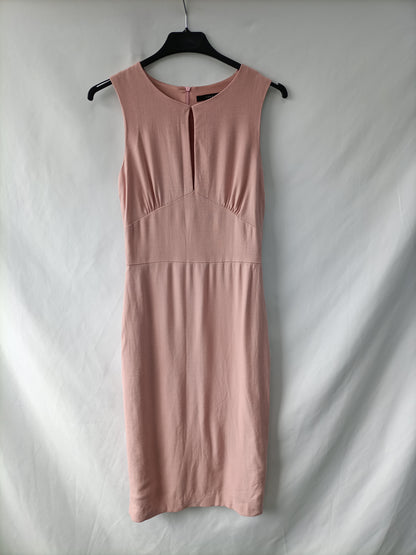 ZARA. Vestido rosa  T.36 (tara)