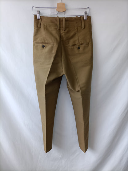 ISABEL MARANT ÉTOILE. Pantalón chino verde T.34