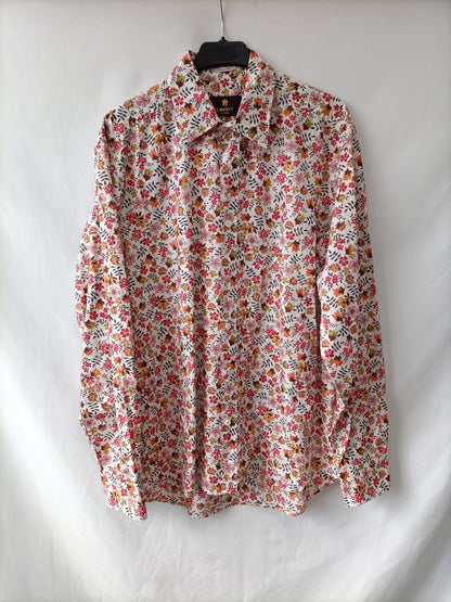 LIBERTY OF LONDON. Camisa de flores T.u(l)