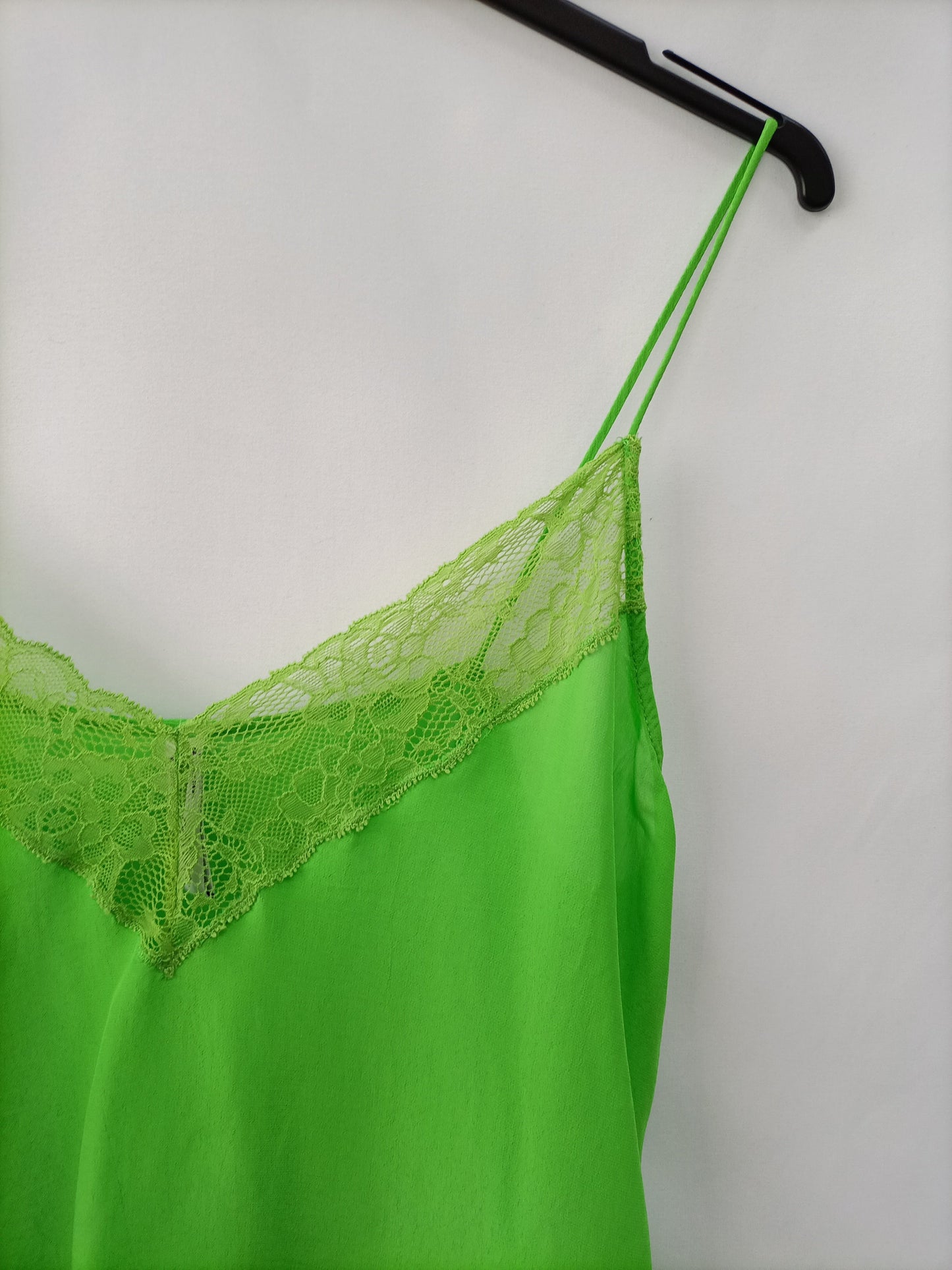 MANGO. Top lencero verde T.s