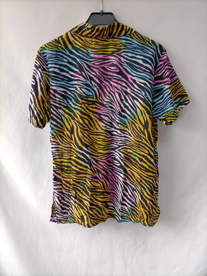 360.Camisa estampada multicolor TU(s)