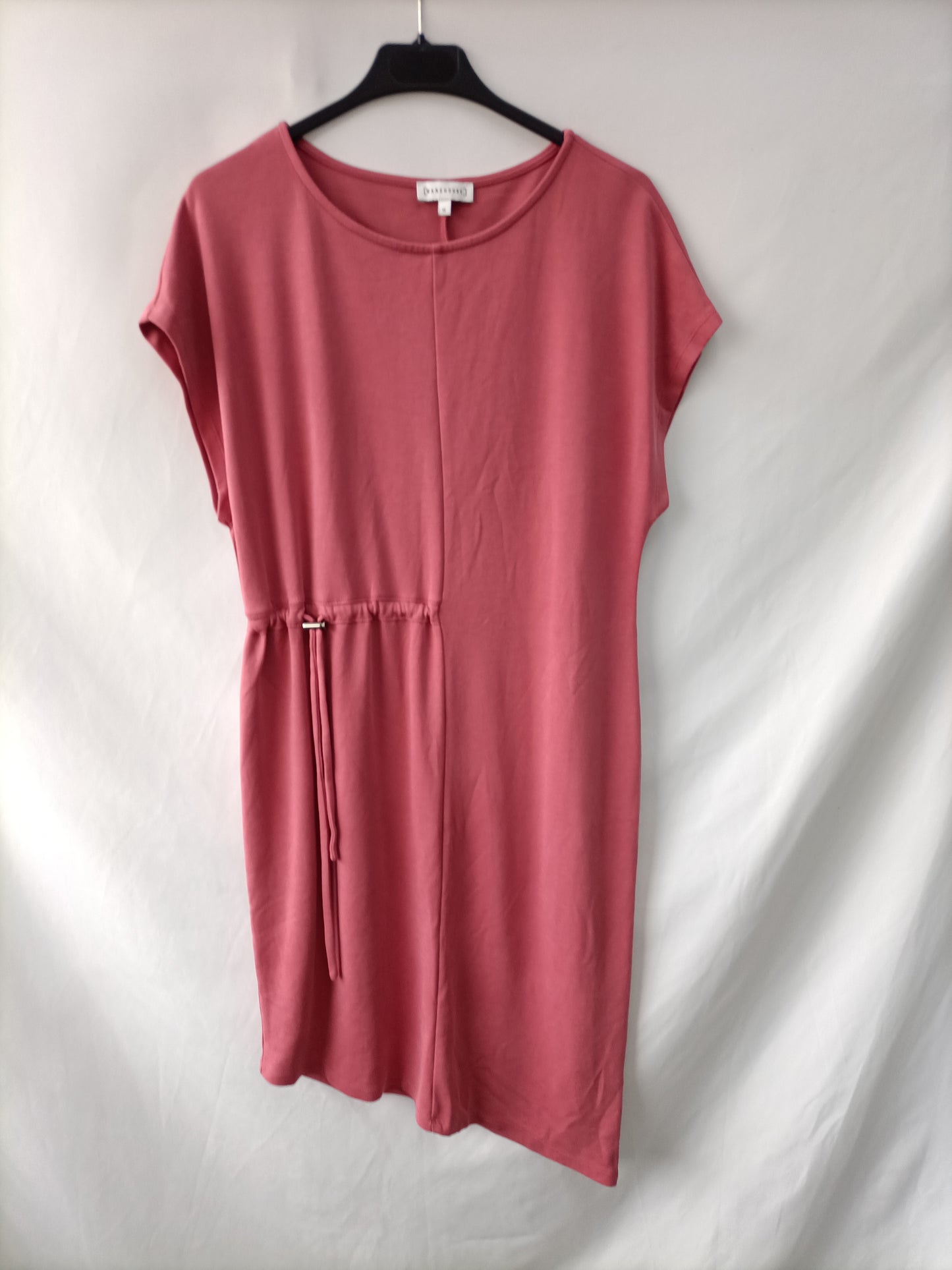 WAREHOUSE. Vestido mido rosa T.12(m)