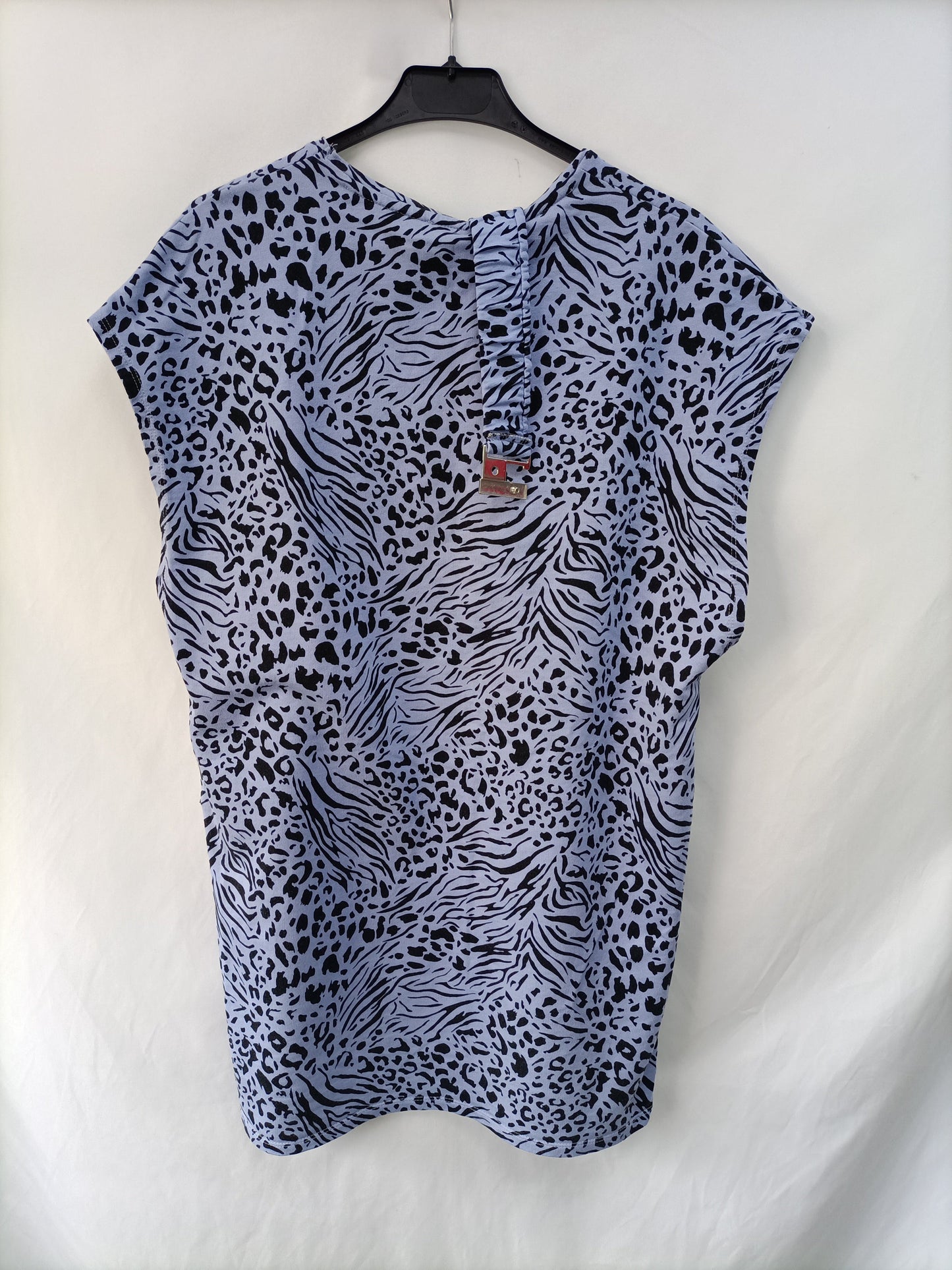 BERSHKA. Vestido animal print T.m