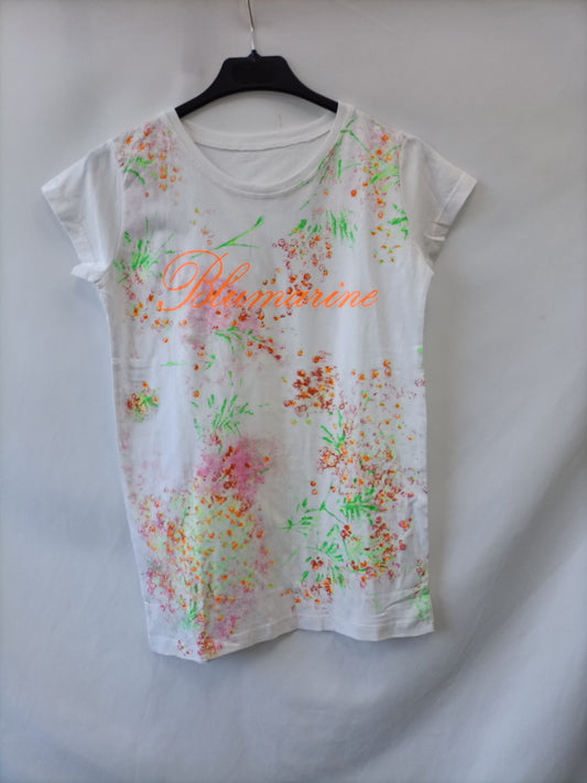 BLUMARINE.Camiseta blanca T.m