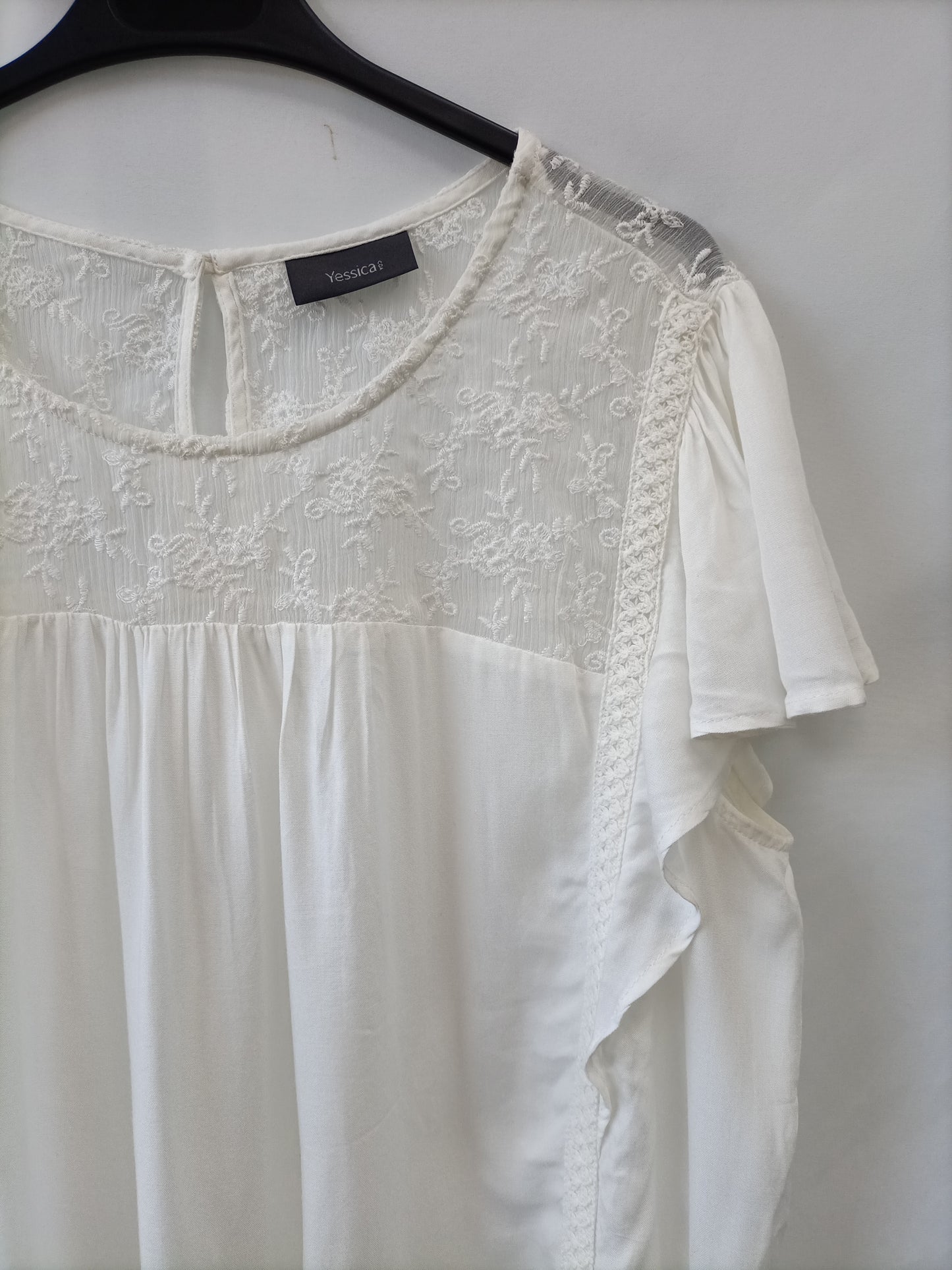 C&A. Blusa encaje T.U (4L)