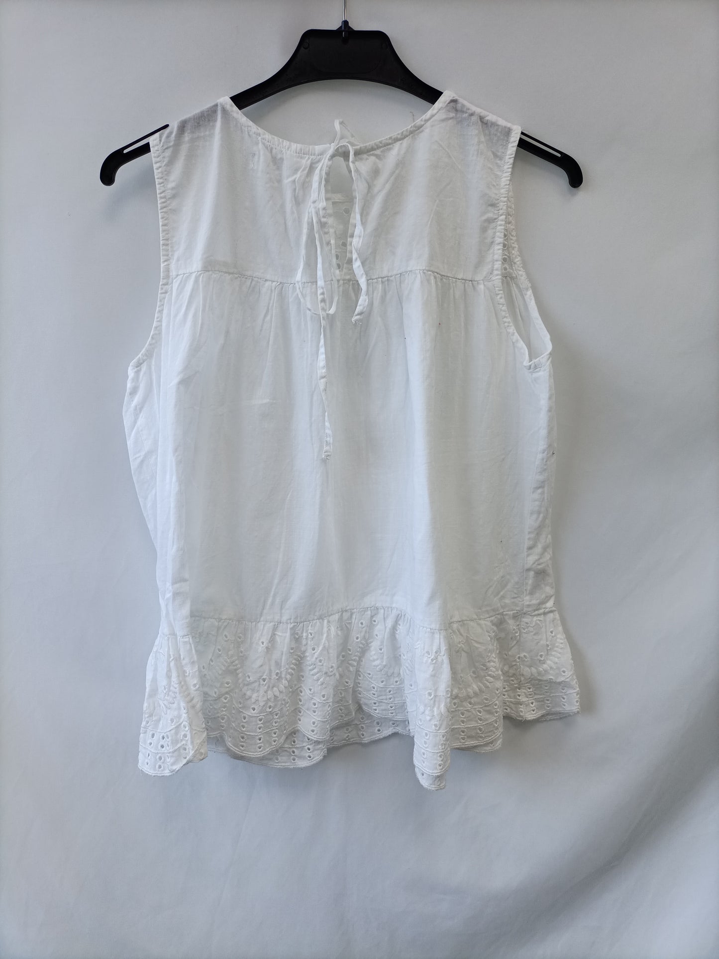 MANGO. Top blanco T.m