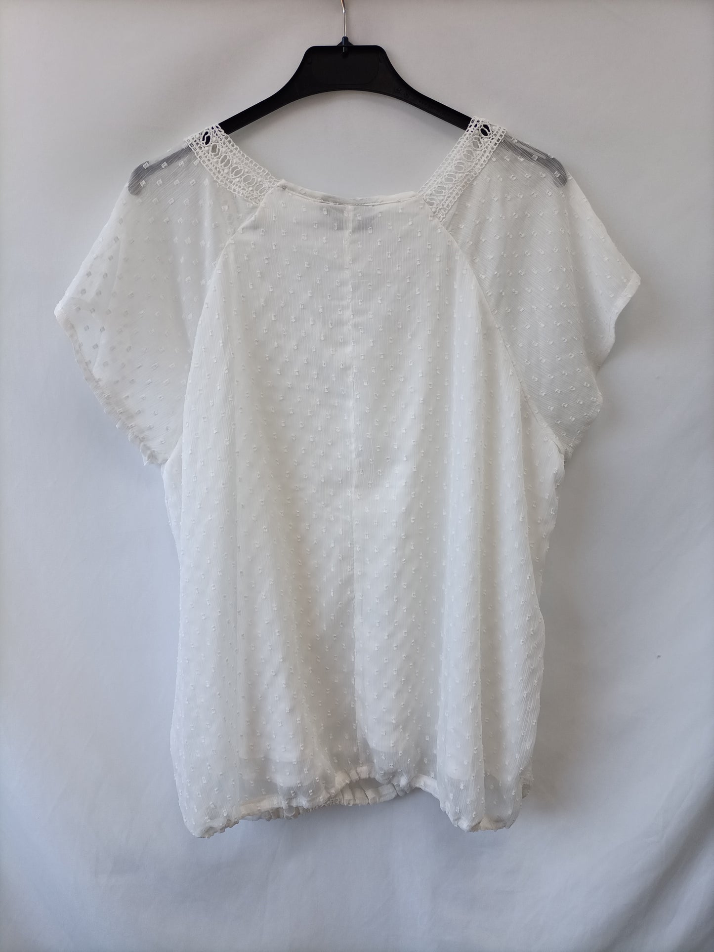 COUCHEL. Blusa plumeti talla M+