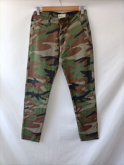 RALPH LAUREN. Pantalón camuflaje T.25(36)