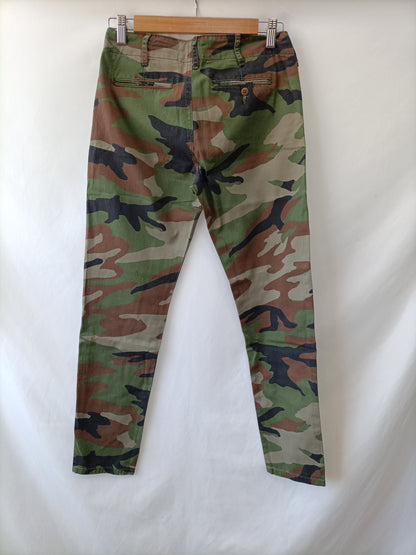 RALPH LAUREN. Pantalón camuflaje T.25(36)