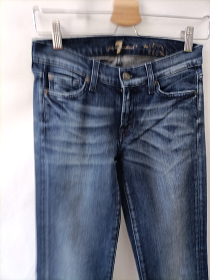 FOR ALL MANKIND SEVEN. Pantalón denim recto  T.25(36)