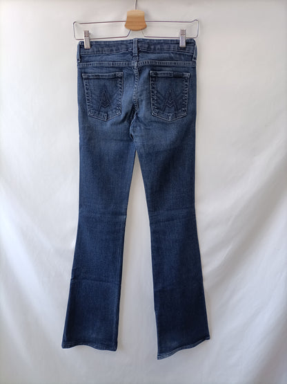 FOR ALL MANKIND SEVEN. Pantalón denim oscuro  T.25(34)