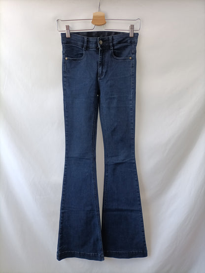 STELLA MCCARTNEY. Pantalón denim azul Tu(32)